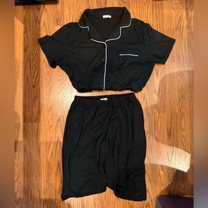Black PJ Set